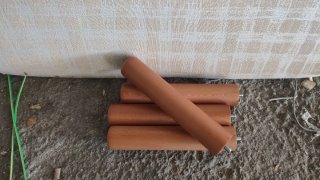 Cama completa 90x190 cm con colchón Beige/Blanco