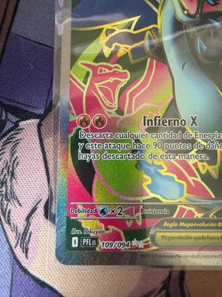 Mega Charizard X EX PFL 109/094