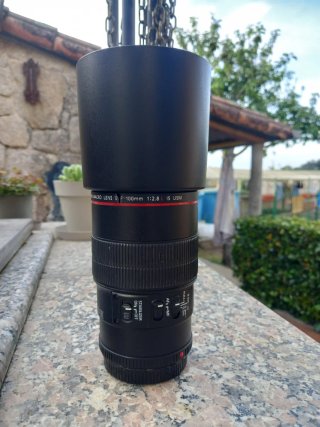 Funda para objetivo Canon
