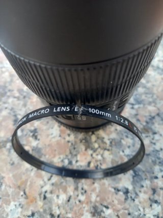 Funda para objetivo Canon