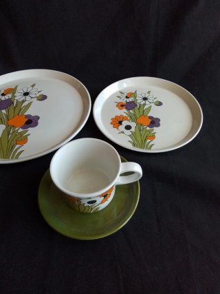 Juego de porcelana inglesa antiguo