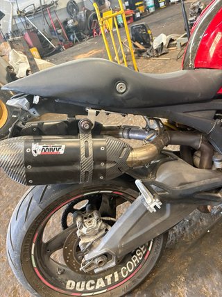 Ducati Monster 696 2008 Siniestrada