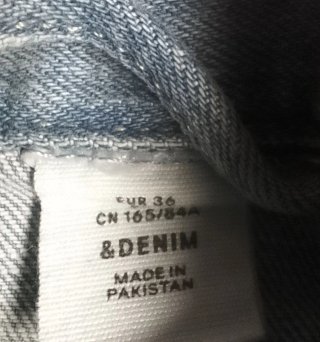 Cazadora vaquera denim con parches