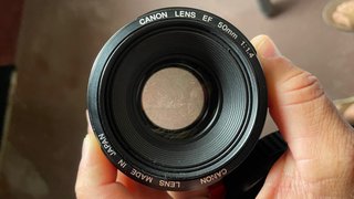 Canon 50mm EF f/1.4 Lente