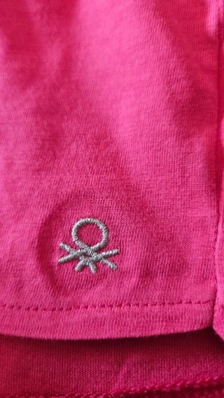 Set Benetton bambina canotta e shorts