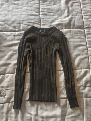Jersey de punto Primark verde oliva Talla XS
