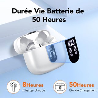 Auriculares inalámbricos Bluetooth reducción ruido