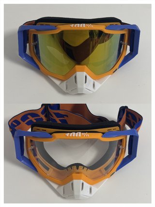 Gafas 100% y Guantes Fox Nuevos 114
