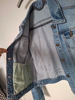 Campera de Jeans Azul