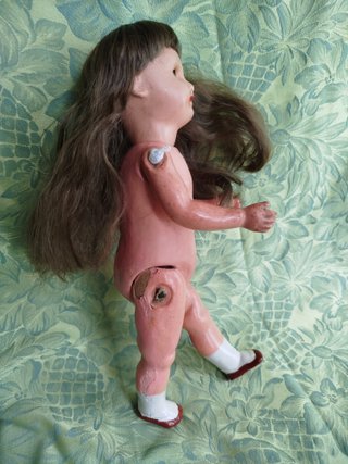 Muñeca Antigua Cartón Paris 301 SFBJ