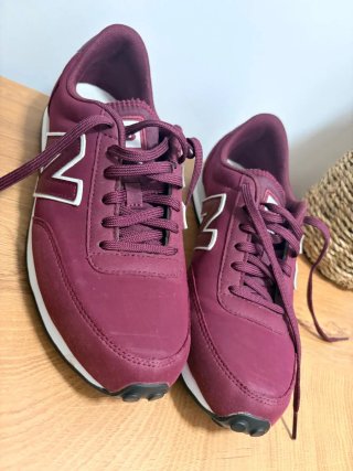 Zapatillas New Balance 410 Granate/Blanco