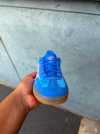 Adidas Gazelle Indoor Blu/Rosa