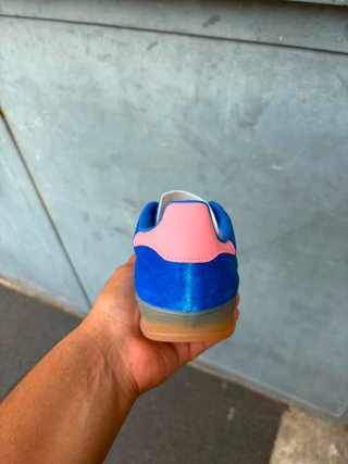 Adidas Gazelle Indoor Blu/Rosa