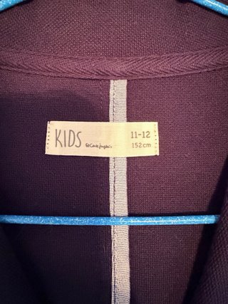 Blazer El Corte Inglés Kids morado T.11-12