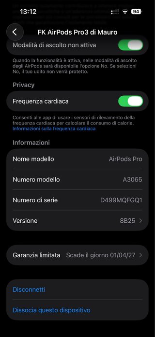 Copia Airpods Pro 3 Blancos
