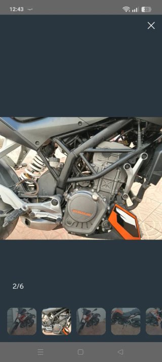 KTM 125 Duke NAKED