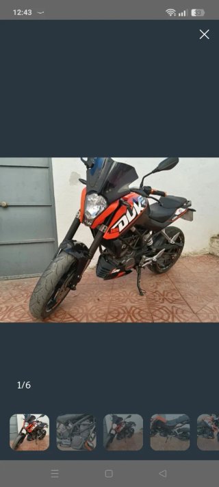 KTM 125 Duke NAKED