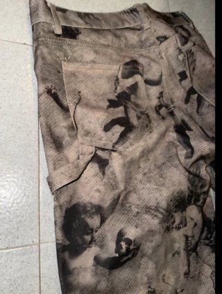 Pantaloncini uomo stampa angeli