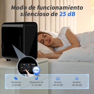 YASHE mini nevera portátil enfriar calentar