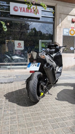 Yamaha Tmax 530 2016 Gris Porsche Crayon