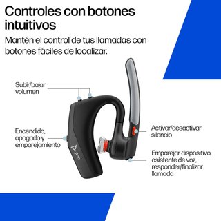 Poly auricular bluetooth cancelación ruido