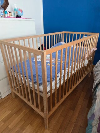 Lettino culla bambino in legno