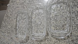 Bandeja Alpaca 3 Fuentes Cristal