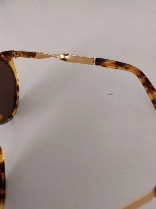 Gafas de sol MOSCHINO retro tortuga mujer