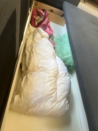 Sofá Cama Gris Tela