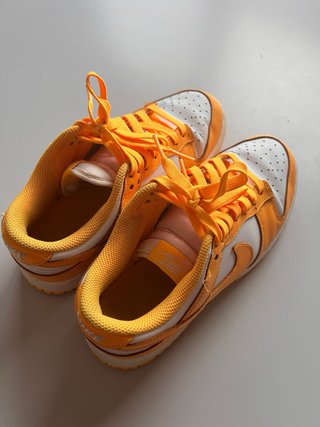 Zapatillas Nike Dunk Low Amarillo Blanco Talla 38