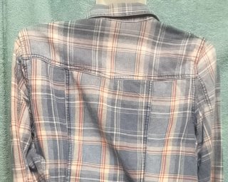 Camisa vaquera Kiabi cuadros tachuelas