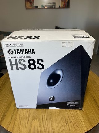 Subwoofer Yamaha HS8S Activo Negro