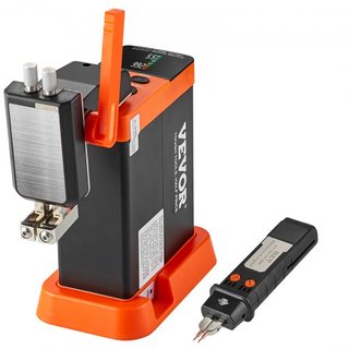 Soldador de Puntos de Batería, Soldador de Puntos de Batería de Almacenamiento de Energía de Capacitor de 14.5KW con Punta de Soldadura 73B, Equipo de Soldadura de Alta Potencia 801D y 2 Modos de ...