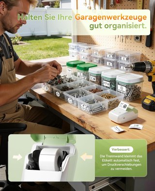 NIIMBOT impresora etiquetas portátil verde
