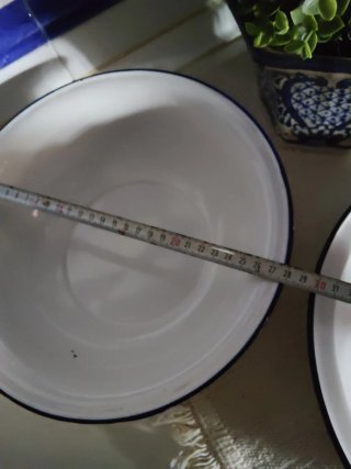 Fuentes de porcelana azul y blanco