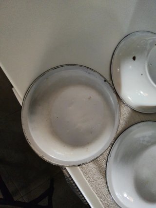 Fuentes de porcelana azul y blanco