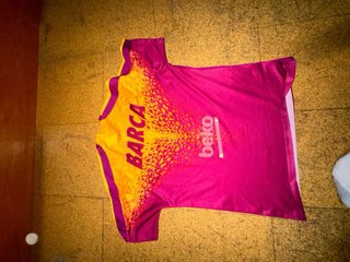 Camiseta Fútbol Nike Qatar Airways Morada