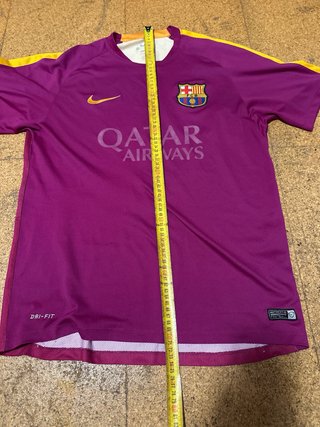 Camiseta Fútbol Nike Qatar Airways Morada