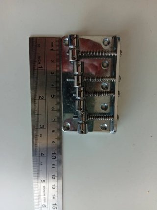 Puente para bajo eléctrico cromado