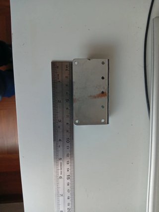 Puente para bajo eléctrico cromado