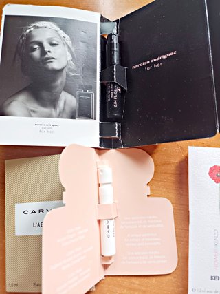 Lote 8 perfumes mujer Narciso Carven Kenzo