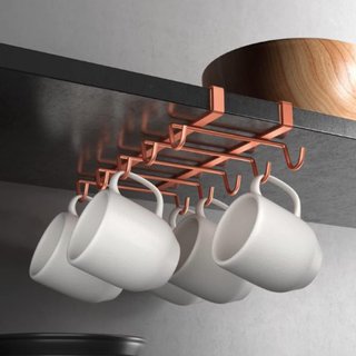 Metaltex colgador tazas cocina cobre