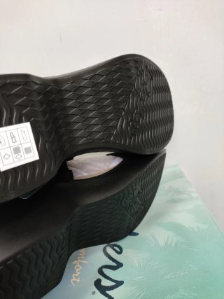 Sandalias Skechers Cali Day cuña mujer negras
