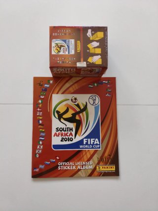 Álbum y Caja Mundial Sudáfrica 2010 Panini