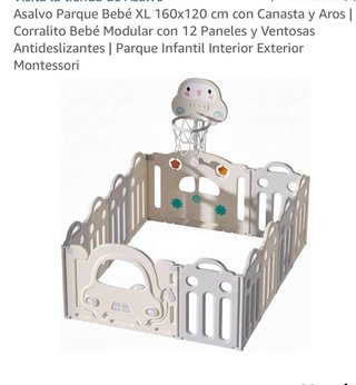 Parque infantil interior/exterior Montessori