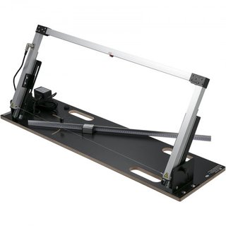 Máquina de Corte de Estireno de Escritorio 42 cm de Grosor Máx. Cortadora de Espuma 112 cm de Longitud Máx. Cortadora de Espuma de Alambre Caliente 0-90° Cortadora de Estireno con Seis Cables Cale...