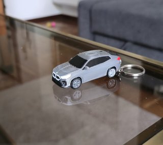 Portachiavi BMW iX2 - Ruote Giranti - 3T Printers