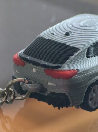 Portachiavi BMW iX2 - Ruote Giranti - 3T Printers