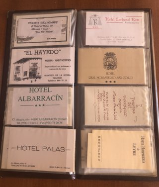 Álbum Tarjetas Visita Capacidad 80