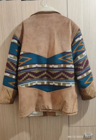 Chaqueta de hombre de piel